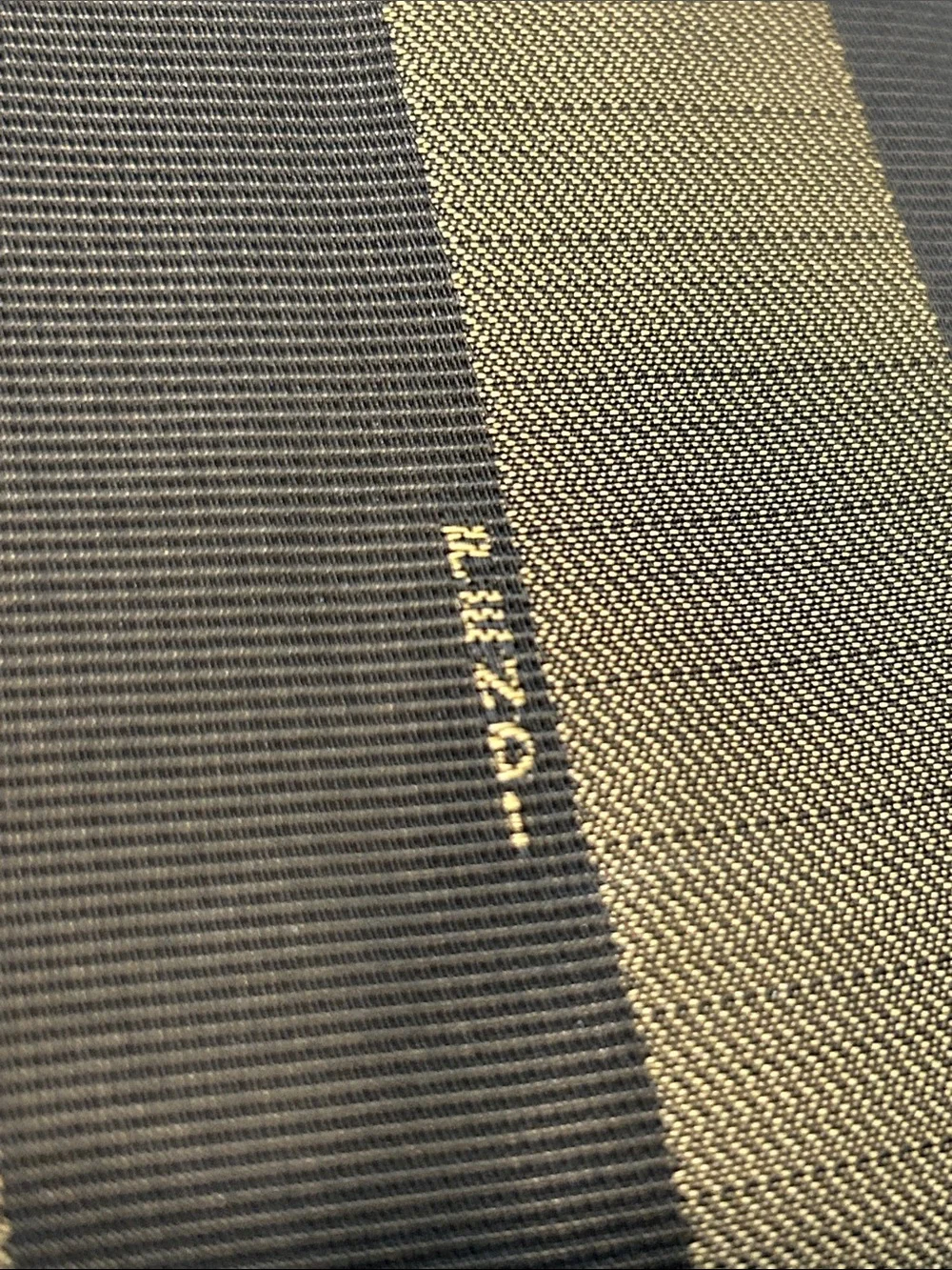 Fendi Pequin Foldable Tote | w/ Insert| Zip Top | Classic Stripe - Picture 6 of 16